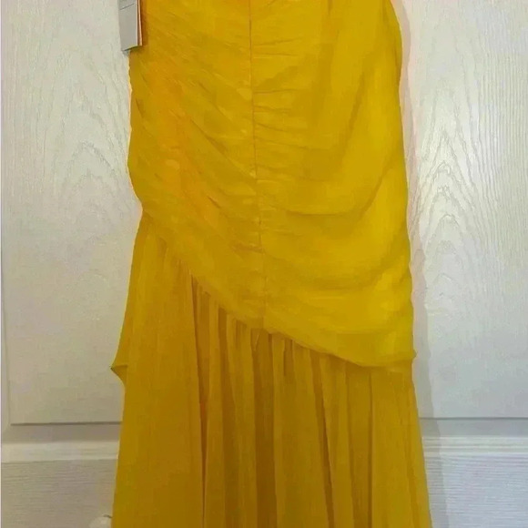Ieena for Mac Duggal Asymmetrical Hem Dress Size 2 - Picture 8 of 9